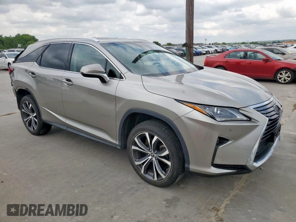 2018 Lexus RX 350L Premium с VIN JTJGZKCAXJ2001566, выставлен на аукционе Copart как лот 54611545 с пробегом 66 260 миль миль и Списание • Salvage title. История ставок и продаж доступна на DreamBid. Изображение 4.