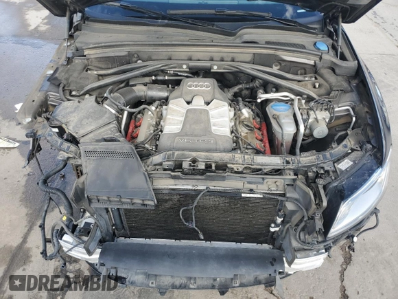 2014 Audi Q5 Premium Plus with VIN WA1DGAFP7EA113642, listed as a Copart auction lot 81185514 with 48,038 mi miles and Salvage Title. Bid and sale history available at carsss.com. Image 12.