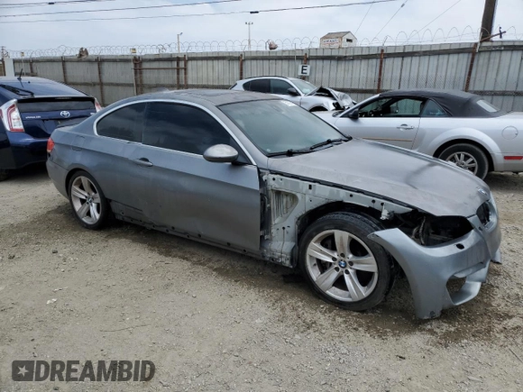2007 BMW 3 Series 335i with VIN WBAWB735X7P034918, listed as a Copart auction lot 54627475 with 168,231 mi miles and Salvage Title. Bid and sale history available at carsss.com. Image 4.