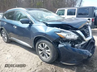 2016 Nissan Murano SL z VIN 5N1AZ2MH2GN121451, wystawiony jako IAAI lot #41950968 z przebiegiem 96 298 mil mil oraz . Historia ofert i sprzedaży dostępna na DreamBid. Obrazek 1.