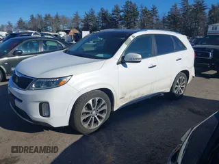 2014 Kia Sorento SX with VIN 5XYKWDA72EG452494, listed as a IAAI auction lot 41690977 with 143,099 mi miles. Bid and sale history available at carsss.com. Image 17.