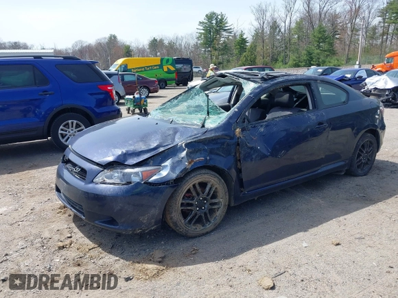 2008 Scion tC Spec with VIN JTKDE167980222943, listed as a IAAI auction lot 42143626 with 263,762 mi miles. Bid and sale history available at carsss.com. Image 2.