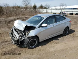 2014 Hyundai Accent GLS with VIN KMHCT4AE5EU773404, listed as a Copart auction lot 48628005 with 88,029 mi miles and Salvage Title. Bid and sale history available at carsss.com. Image 1.