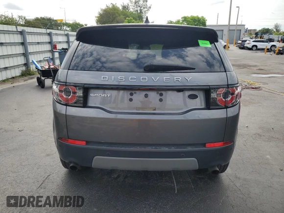 2017 Land Rover Discovery Sport SE z VIN SALCP2BG8HH667354, wystawiony jako Copart lot #58907555 z przebiegiem 55 820 mil mil oraz Szkoda całkowita • Salvage title. Historia ofert i sprzedaży dostępna na DreamBid. Obrazek 6.