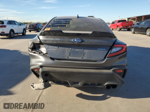 2022 Subaru WRX z VIN JF1VBAB60N8009450, wystawiony jako Copart lot #84662414 z przebiegiem 63 158 mil mil oraz Szkody całkowita. Historia ofert i sprzedaży dostępna na DreamBid. Obrazek 6.
