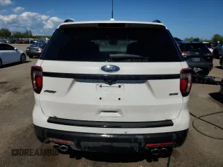 2018 Ford Explorer Sport z VIN 1FM5K8GT1JGB36527, wystawiony jako Copart lot #57949835 z przebiegiem 174 832 mil mil oraz Szkoda całkowita • Salvage title. Historia ofert i sprzedaży dostępna na DreamBid. Obrazek 6.