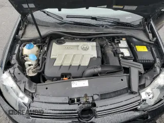 2012 Volkswagen Jetta TDI with VIN 3VWML7AJXCM652356, listed as a Copart auction lot 58726195 with 119,966 mi miles and Salvage title. Bid and sale history available at DreamBid. Image 11.