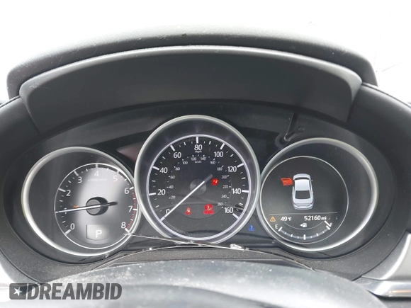 2020 Mazda 6 Grand Touring with VIN JM1GL1TYXL1524543, listed as a IAAI auction lot 41474337 with 52,160 mi miles and . Bid and sale history available at DreamBid. Image 7.
