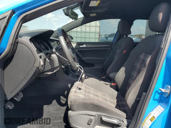 2019 Volkswagen Golf GTI S with VIN 3VW5T7AU8KM015673, listed as a Copart auction lot 53748305 with 50,654 mi miles and Salvage Title. Bid and sale history available at carsss.com. Image 7.