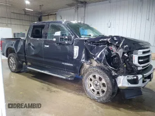 2020 Ford F-350 XL with VIN 1FT8W3BTXLEE40759, listed as a Copart auction lot 54581485 with 81,911 mi miles and Salvage title. Bid and sale history available at DreamBid. Image 4.
