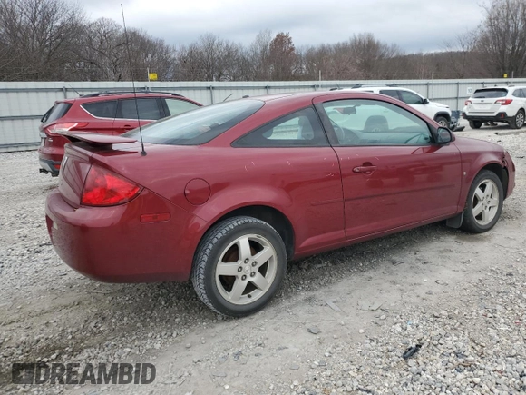 2007 Pontiac G5 with VIN 1G2AL15F277266236, listed as a Copart auction lot 85983444 with 80,202 mi miles and Salvage Title. Bid and sale history available at carsss.com. Image 3.
