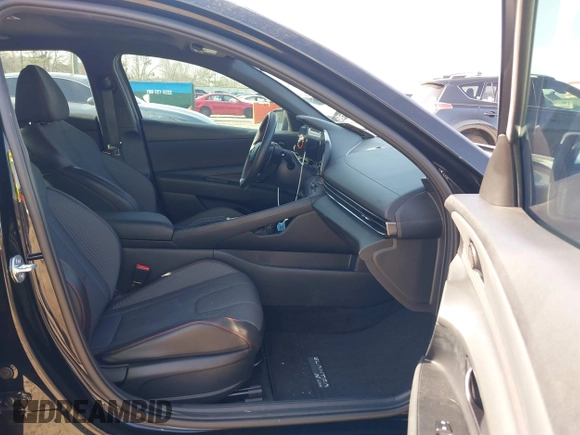 2023 Hyundai Elantra N Line z VIN KMHLR4AF9PU609633, wystawiony jako IAAI lot #41758887 z przebiegiem 24 000 mil mil oraz . Historia ofert i sprzedaży dostępna na DreamBid. Obrazek 5.