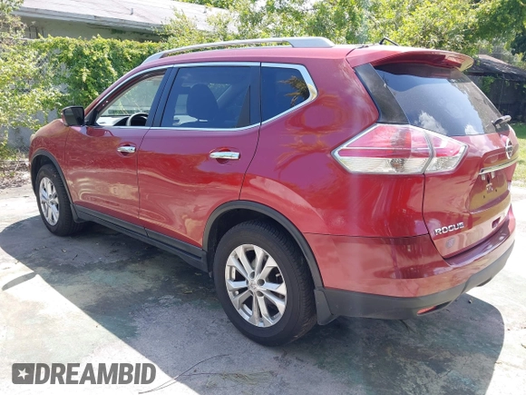 2015 Nissan Rogue SV with VIN 5N1AT2ML7FC794851, listed as a IAAI auction lot 42092861 with 171,071 mi miles. Bid and sale history available at carsss.com. Image 3.