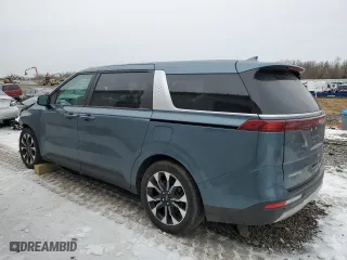 2023 Kia Carnival EX with VIN KNDNC5H35P6299999, listed as a Copart auction lot 44584415 with 21,509 mi miles and Salvage Title. Bid and sale history available at carsss.com. Image 2.