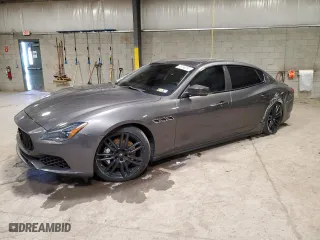 2018 Maserati Quattroporte S Q4 with VIN ZAM56YRA8J1299940, listed as a Copart auction lot 39286293 with NaN miles. Bid and sale history available at carsss.com. Image 1.