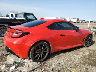 2024 Toyota GR86 TRUENO Edition with VIN JF1ZNBM11R8750387, listed as a Copart auction lot 44812865 with 27,909 mi miles and Salvage Title. Bid and sale history available at carsss.com. Image 3.