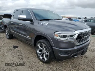 2019 Ram 1500 Limited z VIN 1C6SRFHT4KN561850, wystawiony jako Copart lot #51494425 z przebiegiem 74 897 mil mil oraz Szkoda całkowita • Salvage title. Historia ofert i sprzedaży dostępna na DreamBid. Obrazek 4.