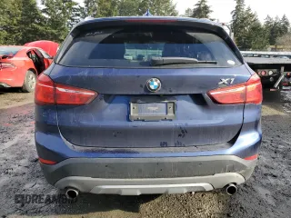 2016 BMW X1 xDrive28i with VIN WBXHT3C3XG5E56687, listed as a Copart auction lot 43629105 with 84,403 mi miles and Salvage Title. Bid and sale history available at carsss.com. Image 6.