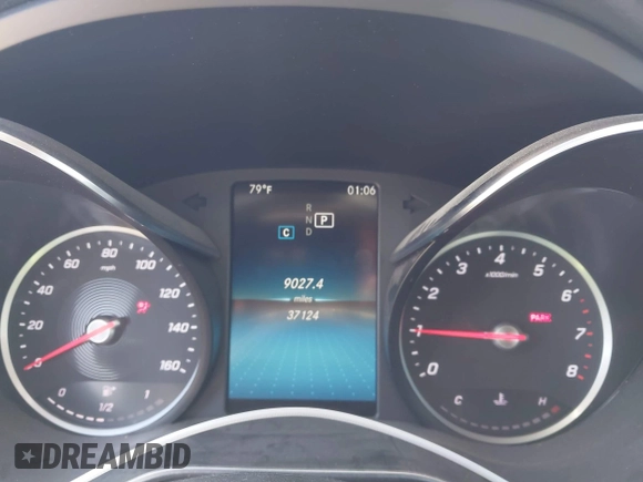 2019 Mercedes-Benz C 300 with VIN WDDWK8DB9KF773831, listed as a IAAI auction lot 41923479 with 37,124 mi miles and . Bid and sale history available at DreamBid. Image 7.