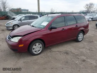 2006 Ford Focus SE with VIN 1FAFP36N76W133098, listed as a IAAI auction lot 41847337 with 117,371 mi miles. Bid and sale history available at carsss.com. Image 16.