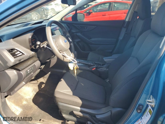 2019 Subaru Impreza with VIN 4S3GTAA69K3748455, listed as a Copart auction lot 52100665 with 58,053 mi miles and Salvage Title. Bid and sale history available at carsss.com. Image 7.