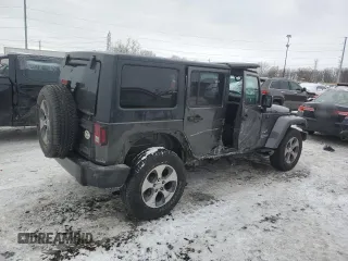 2017 Jeep Wrangler Unlimited Sahara z VIN 1C4BJWEG2HL629297, wystawiony jako Copart lot #46188865 z przebiegiem 98 463 mil mil oraz Szkoda całkowita • Salvage title. Historia ofert i sprzedaży dostępna na DreamBid. Obrazek 3.