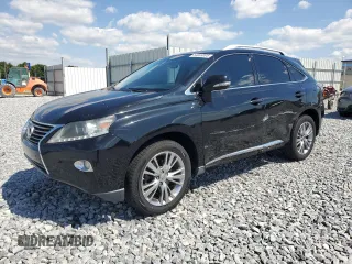 2014 Lexus RX 350 with VIN 2T2ZK1BAXEC146234, listed as a Copart auction lot 53069005 with 124,020 mi miles and Salvage Title. Bid and sale history available at DreamBid. Image 1.