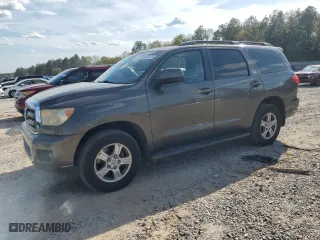 2010 Toyota Sequoia SR5 with VIN 5TDZY5G12AS026075, listed as a Copart auction lot 50845875 with 199,439 mi miles and Salvage Title. Bid and sale history available at carsss.com. Image 1.