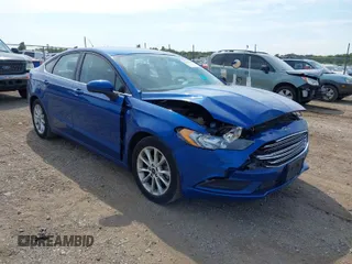 2017 Ford Fusion SE z VIN 3FA6P0H78HR195208, wystawiony jako IAAI lot #40384232 z przebiegiem 166 927 mil mil oraz . Historia ofert i sprzedaży dostępna na DreamBid. Obrazek 1.