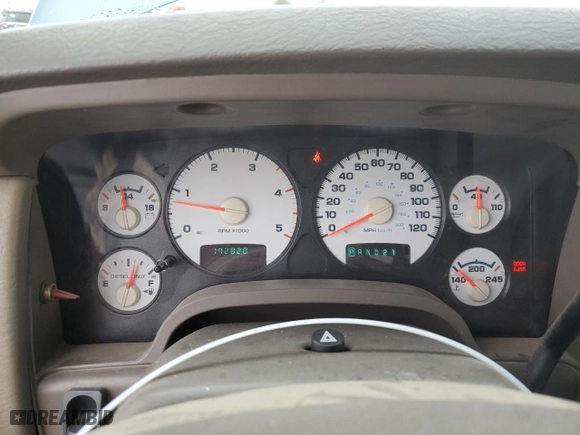 2004 Dodge Ram 2500 SLT with VIN 3D3KU28CX4G275715, listed as a Copart auction lot 82449564 with 192,820 mi miles and Salvage Title. Bid and sale history available at carsss.com. Image 9.