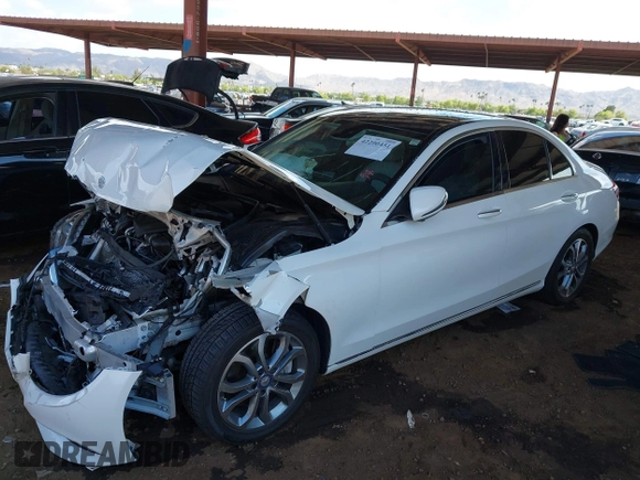 2016 Mercedes-Benz C 300 with VIN 55SWF4JB8GU118940, listed as a IAAI auction lot 42200451 with 113,220 mi miles and . Bid and sale history available at DreamBid. Image 2.