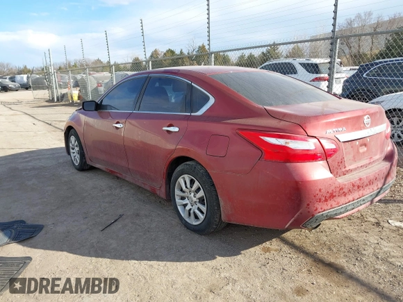 2016 Nissan Altima S with VIN 1N4AL3AP9GN379818, listed as a IAAI auction lot 41685681 with 185,637 mi miles and . Bid and sale history available at carsss.com. Image 3.