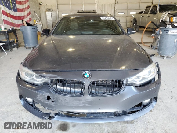 2014 BMW 4 Series 428i xDrive with VIN WBA3N5C59EF716268, listed as a Copart auction lot 52715315 with 140,469 mi miles and Clean Title. Bid and sale history available at carsss.com. Image 5.