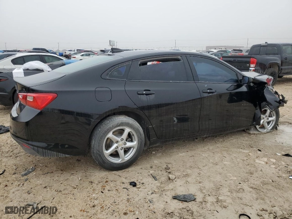 2016 Chevrolet Malibu LS with VIN 1G1ZB5ST6GF348133, listed as a Copart auction lot 85035134 with 0 mi miles and Clean Title. Bid and sale history available at carsss.com. Image 3.