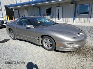 2001 Pontiac Firebird with VIN 2G2FS22K212111085, listed as a Copart auction lot 75265794 with 168,151 mi miles and Salvage Title. Bid and sale history available at carsss.com. Image 4.