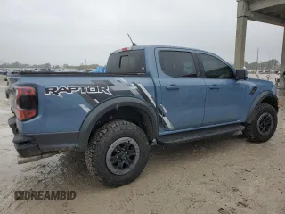 2024 Ford Ranger Raptor with VIN 1FTER4LR9RLE47810, listed as a Copart auction lot 89245225 with 769 mi miles and Salvage Title. Bid and sale history available at carsss.com. Image 3.