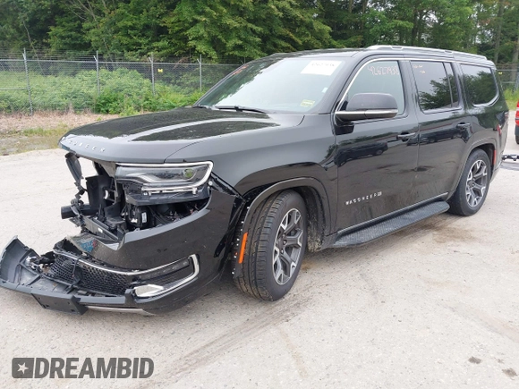 2024 Jeep Wagoneer Series III with VIN 1C4SJVDP2RS176737, listed as a IAAI auction lot 42627938 with 29,420 mi miles and . Bid and sale history available at DreamBid. Image 18.