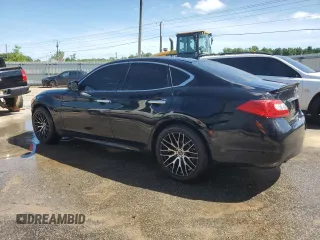 2011 Infiniti M37 with VIN JN1BY1AP1BM326780, listed as a Copart auction lot 63911814 with 172,669 mi miles and Salvage Title. Bid and sale history available at carsss.com. Image 2.