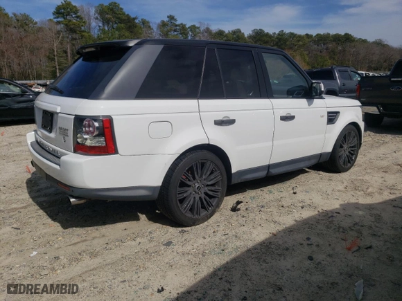 2011 Land Rover Range Rover Sport HSE LUX with VIN SALSK2D43BA271720, listed as a Copart auction lot 48464875 with 139,383 mi miles and Clean Title. Bid and sale history available at carsss.com. Image 3.