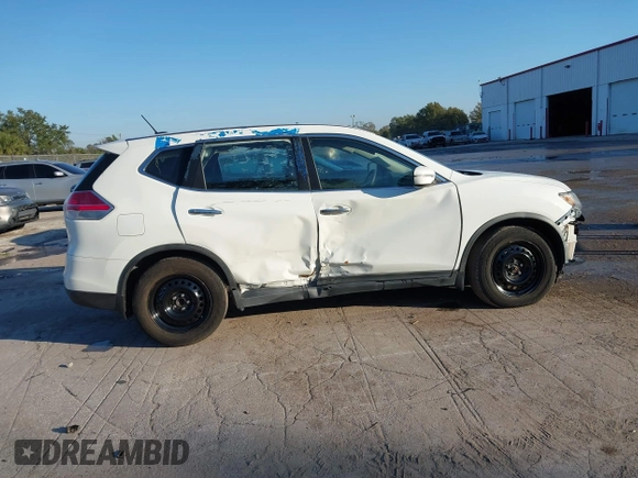 2015 Nissan Rogue S with VIN KNMAT2MT1FP573145, listed as a IAAI auction lot 41473374 with 19,395 mi miles. Bid and sale history available at carsss.com. Image 13.