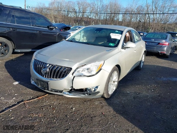 2014 Buick Regal with VIN 2G4GK5EX1E9322229, listed as a IAAI auction lot 41166302 with 97,818 mi miles. Bid and sale history available at carsss.com. Image 6.