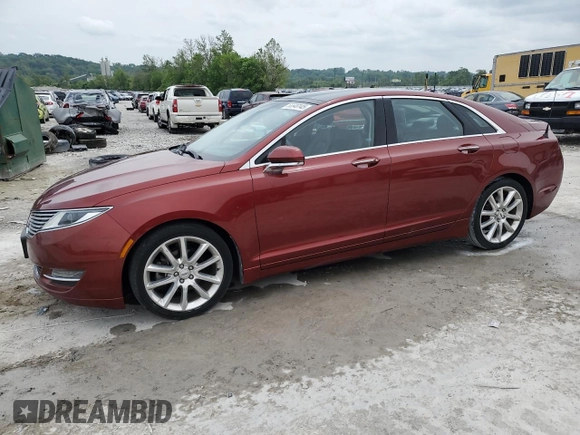 2014 Lincoln MKZ with VIN 3LN6L2G98ER829998, listed as a Copart auction lot 56548145 with 88,050 mi miles and Salvage title. Bid and sale history available at DreamBid. Image 1.