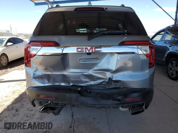 2023 GMC Acadia SLT with VIN 1GKKNML48PZ225681, listed as a Copart auction lot 56419825 with 30,423 mi miles and Salvage title. Bid and sale history available at DreamBid. Image 6.