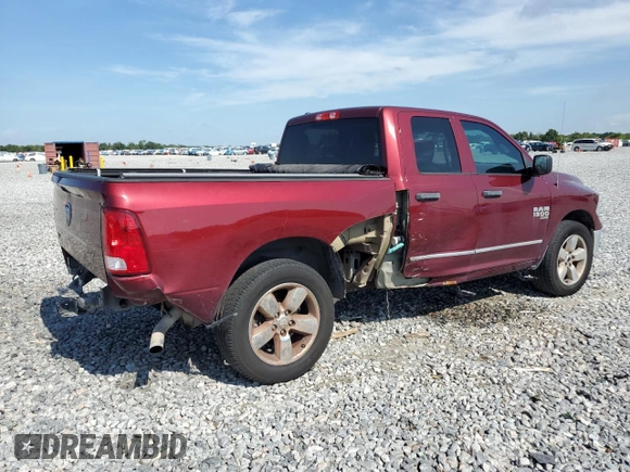2019 Ram 1500 Tradesman with VIN 1C6RR6FG1KS581415, listed as a Copart auction lot 63832675 with 137,594 mi miles and Salvage title. Bid and sale history available at DreamBid. Image 3.