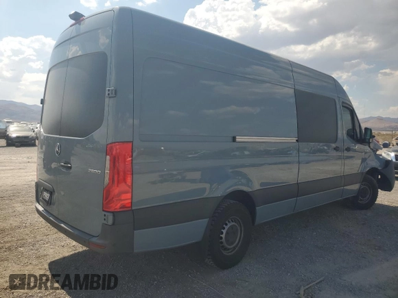 2020 Mercedes-Benz Sprinter Cargo with VIN W1W4ECHY4LT037686, listed as a Copart auction lot 63272734 with 180,277 mi miles and Salvage Title. Bid and sale history available at carsss.com. Image 3.