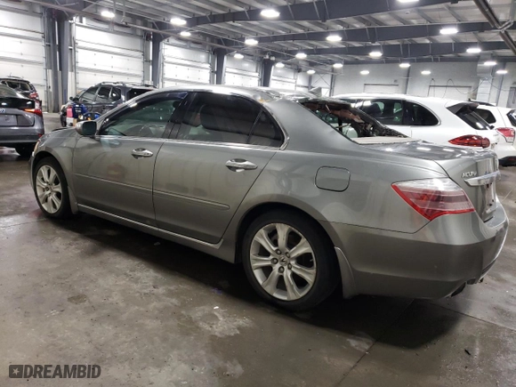 2009 Acura RL Tech Pkg with VIN JH4KB26689C001093, listed as a Copart auction lot 71481974 with 138,403 mi miles and Salvage Title. Bid and sale history available at carsss.com. Image 2.