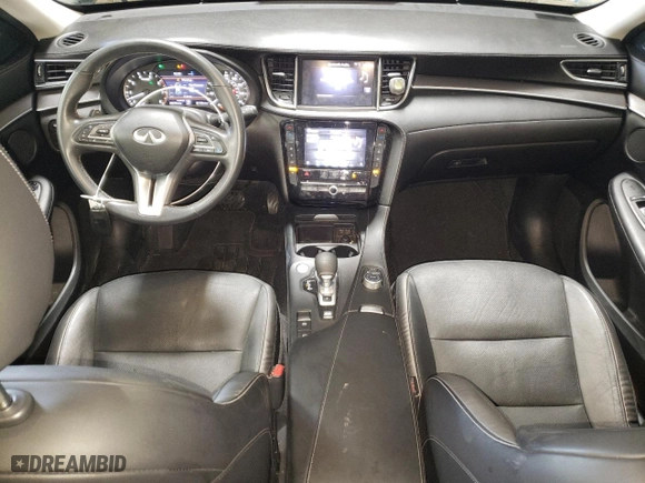 2022 Infiniti QX50 LUXE with VIN 3PCAJ5BB1NF113221, listed as a Copart auction lot 83482814 with 29,274 mi miles and Salvage Title. Bid and sale history available at carsss.com. Image 8.