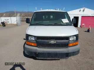 2013 Chevrolet Express Cargo Van with VIN 1GCWGGCA3D1117610, listed as a IAAI auction lot 41196391 with 201,350 mi miles. Bid and sale history available at carsss.com. Image 12.