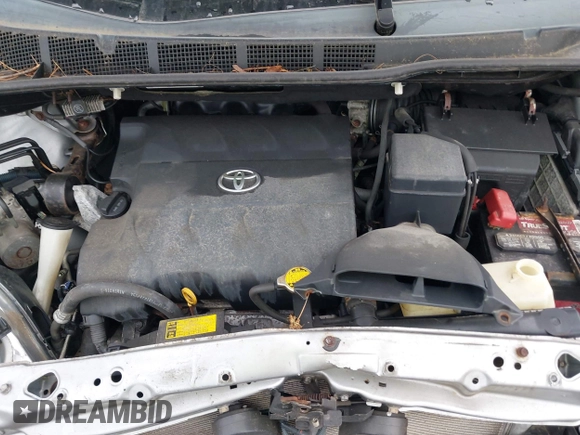 2012 Toyota Sienna LE AAS with VIN 5TDKK3DC7CS196531, listed as a IAAI auction lot 42279383 with 121,633 mi miles and . Bid and sale history available at DreamBid. Image 10.