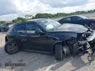 2024 Alfa Romeo Stelvio Veloce z VIN ZASPAKBN7R7D70471, wystawiony jako IAAI lot #41231215 z przebiegiem 30 393 mil mil oraz . Historia ofert i sprzedaży dostępna na DreamBid. Obrazek 13.